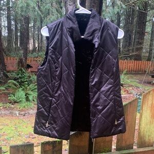 Black Women's Reversible Vest